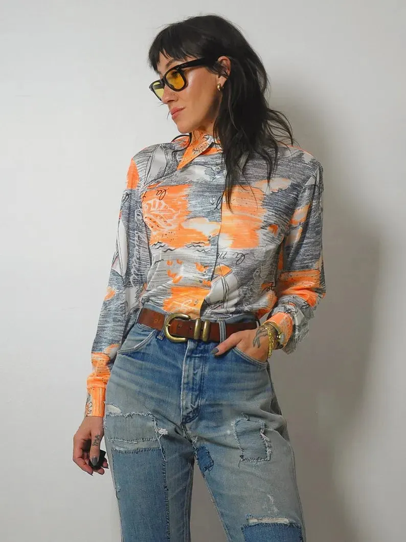 1970's French Sailing Shirt