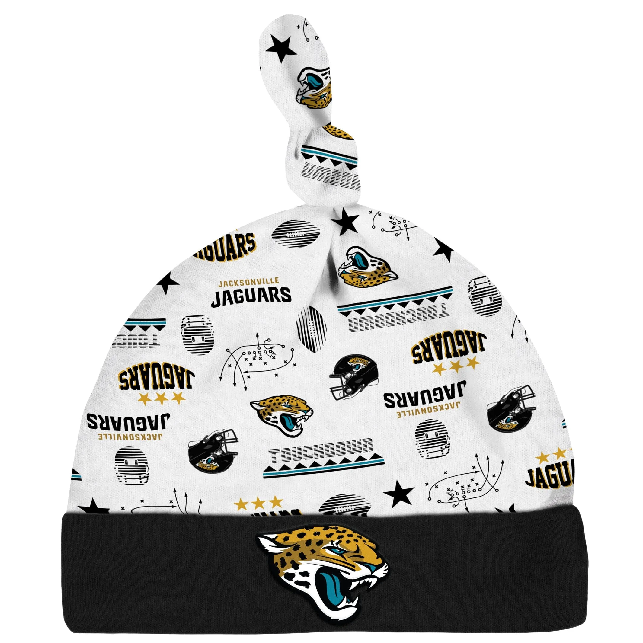 3-Piece Baby Boys Jaguars Bodysuit, Sleep 'N Play & Cap Set
