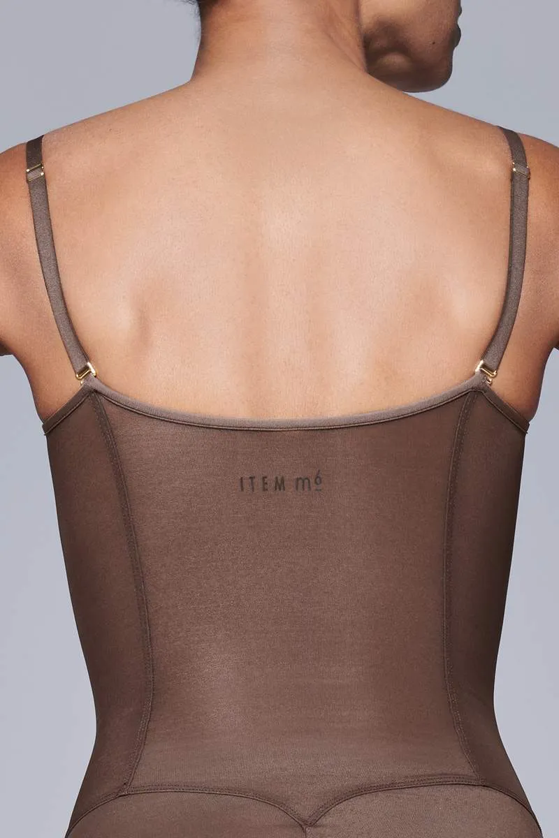 All Mesh Shape Thong Bodysuit