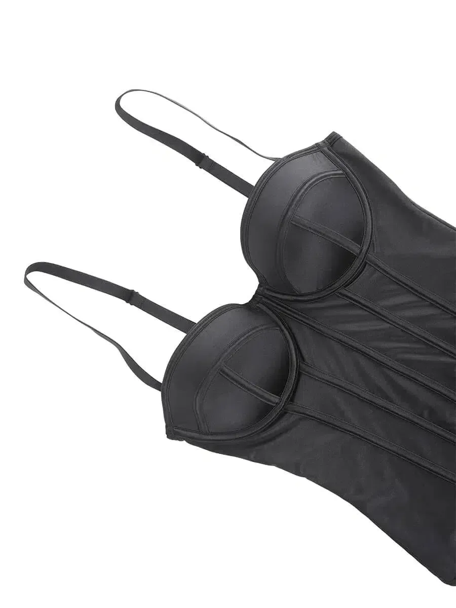 Amandine – Built-in bra – Retro-style seamless bodysuit