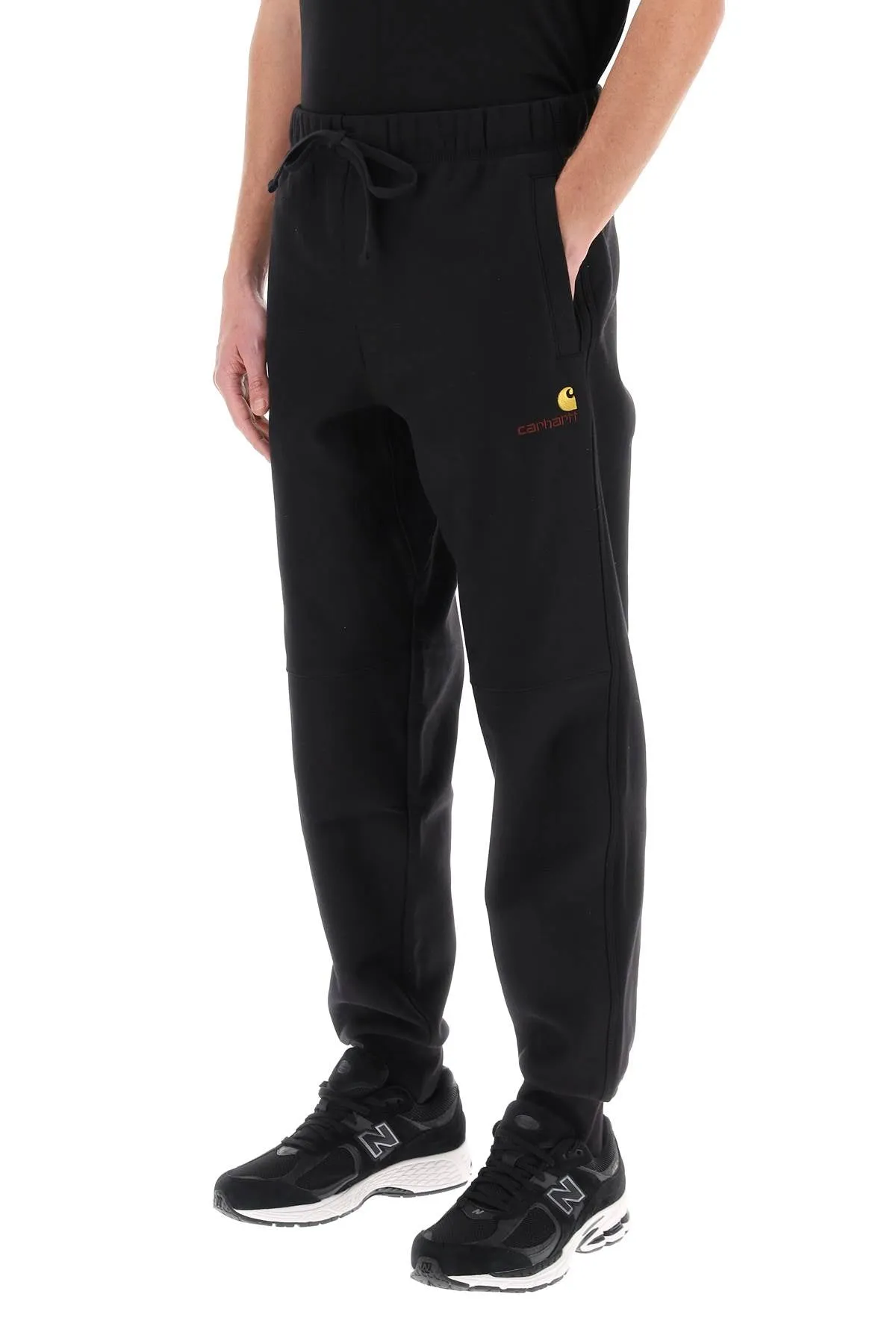 american script sweatpants