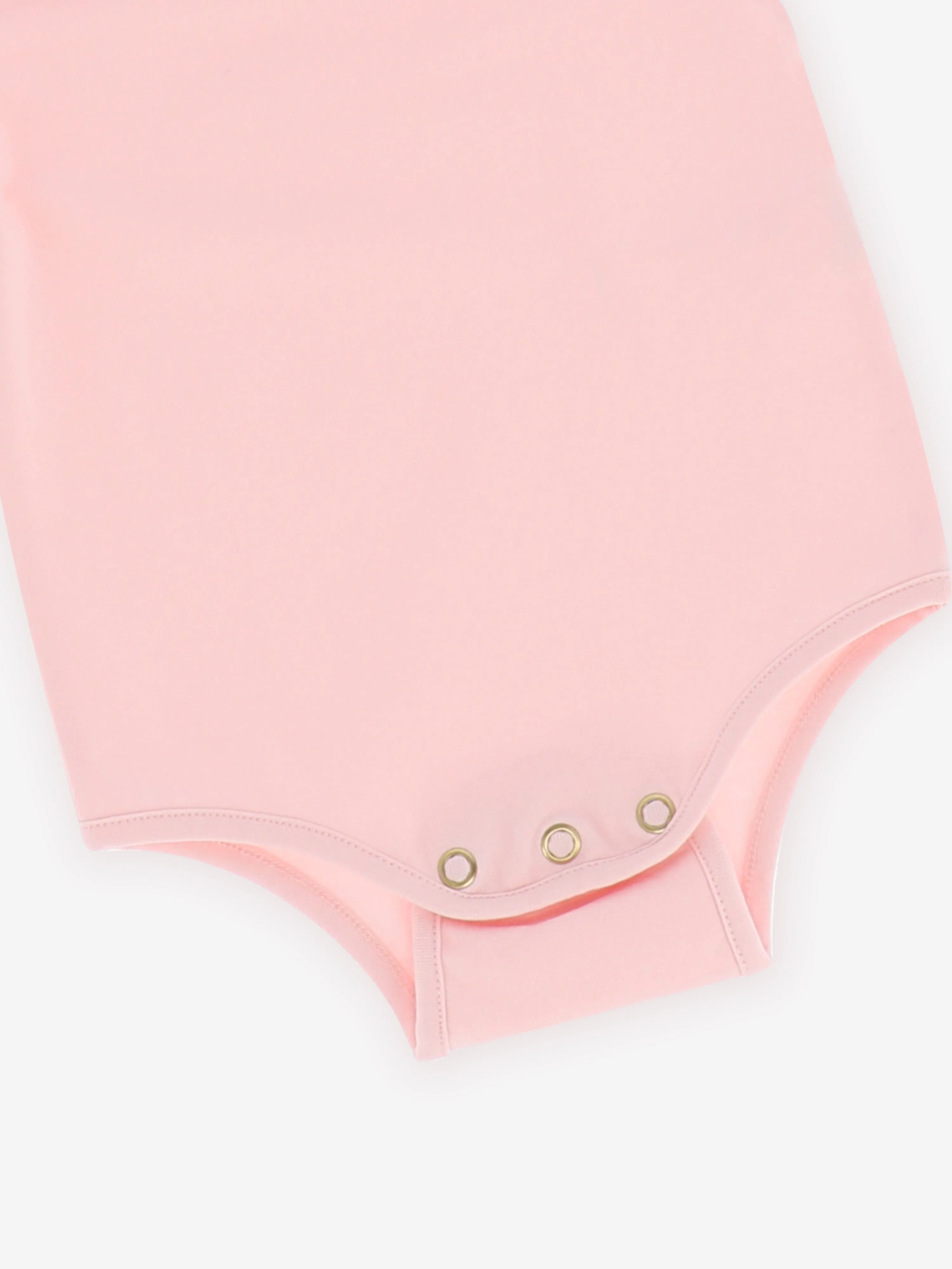 Angels Face Baby Girls Alexis Floral Bodysuit in Pink