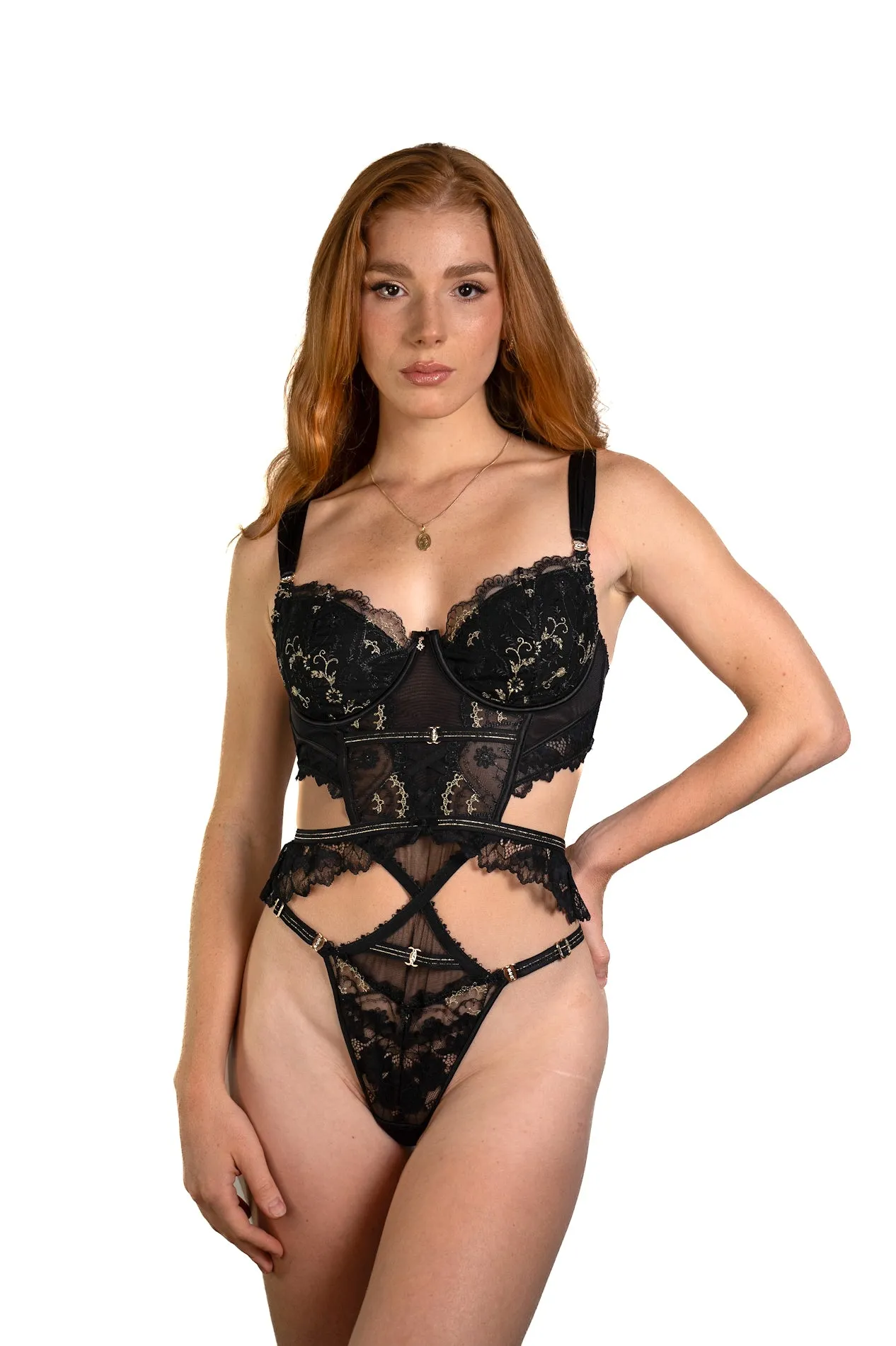 Aphrodite BodySuit Black