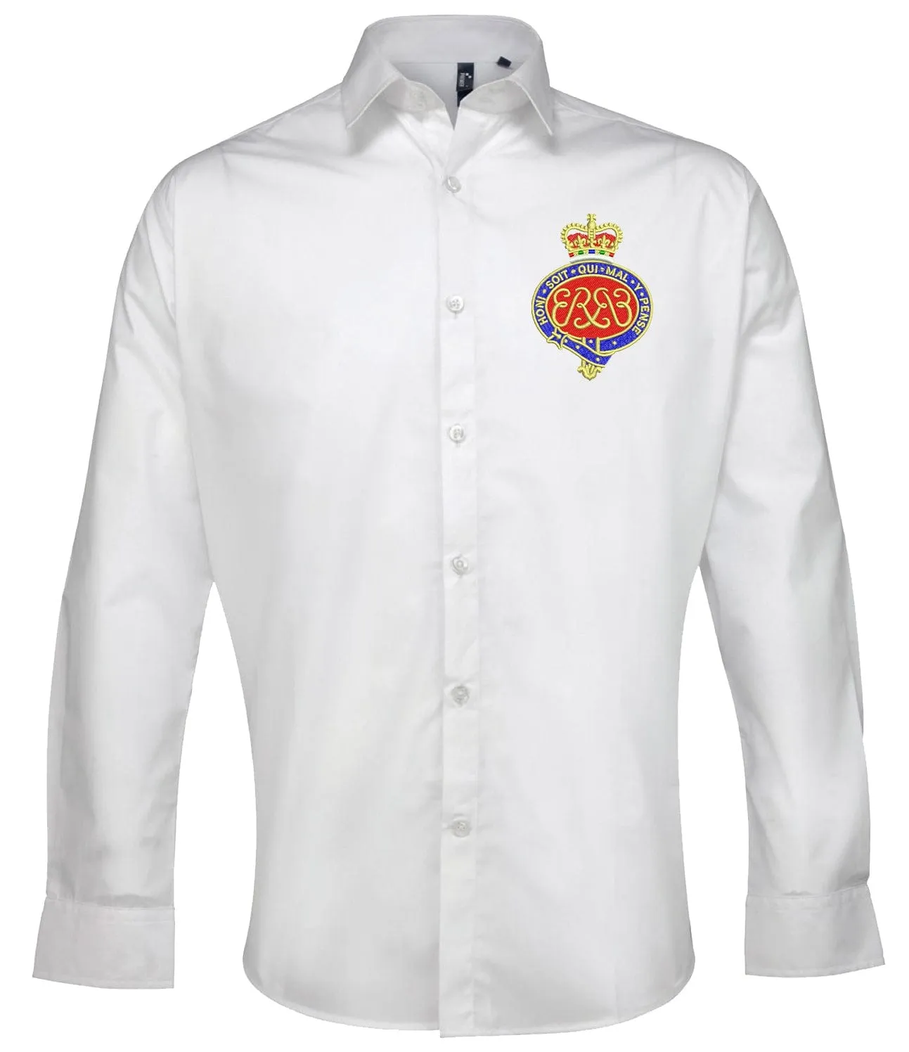 ARMED FORCES ARMY NAVY RAF Embroidered Long Sleeve Oxford Shirt
