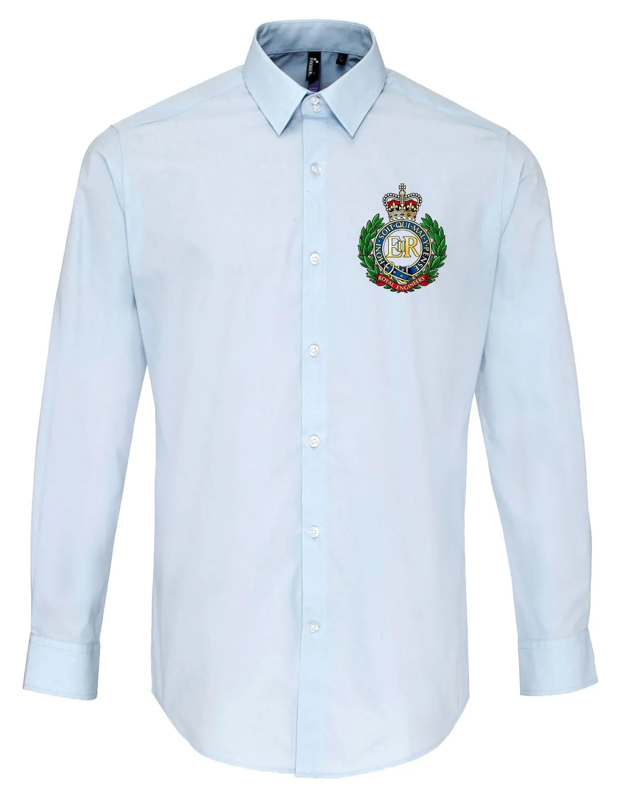 ARMED FORCES ARMY NAVY RAF Embroidered Long Sleeve Oxford Shirt