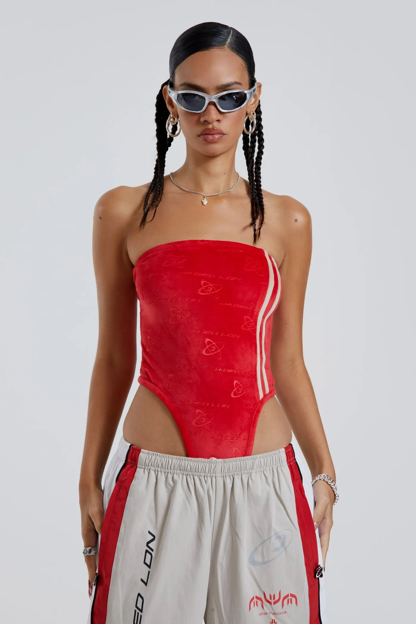 Atom Embossed Bodysuit