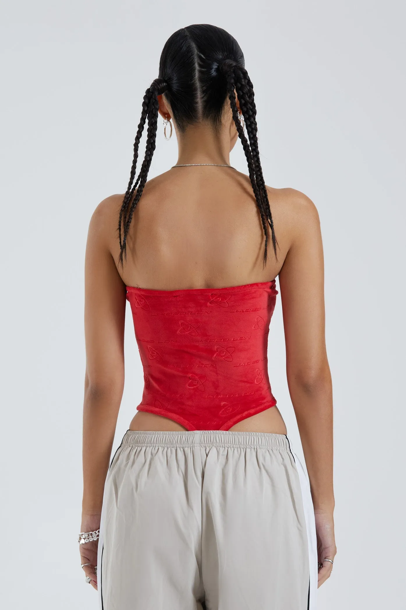 Atom Embossed Bodysuit