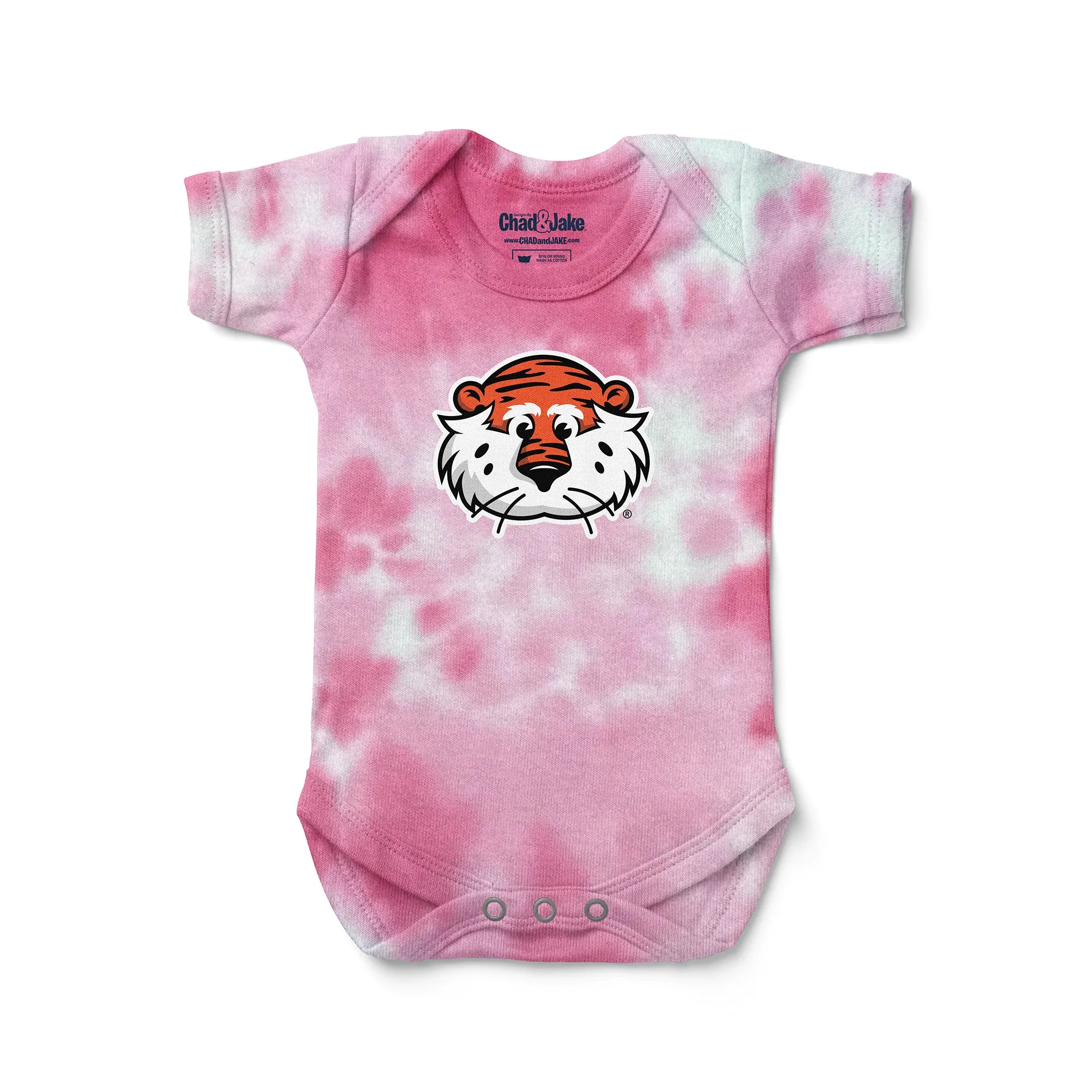 Auburn Tigers Aubie Tie Dye Bodysuit