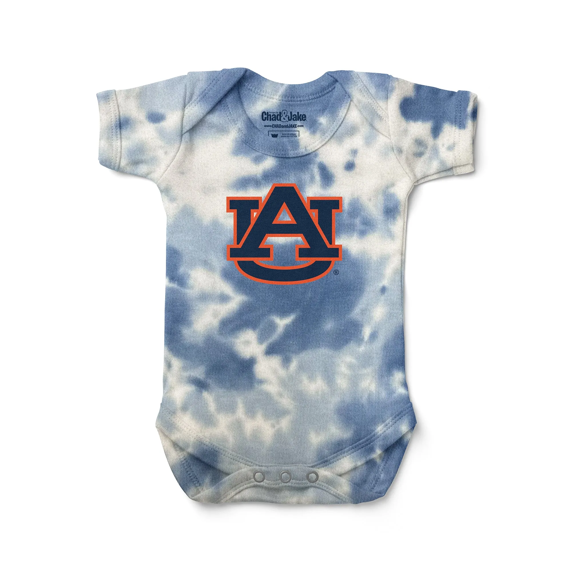Auburn Tigers Tie Dye Bodysuit