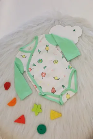 Autumn Berry-Kimono-Baby-Romper