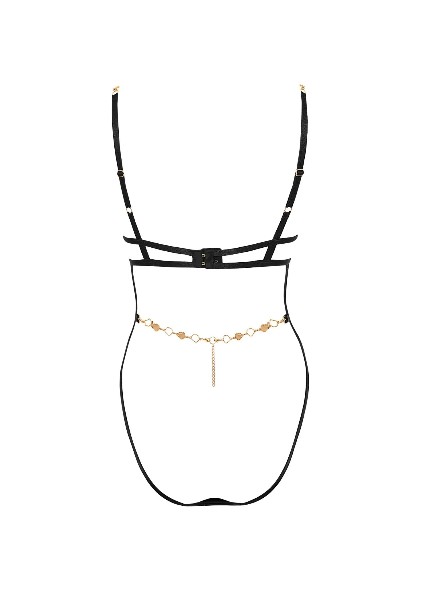Azalea Open Wired Body (Black/Gold)