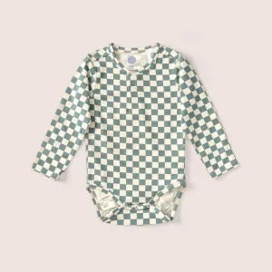 Baby Bodysuit - Check