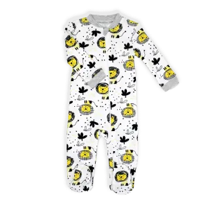 Baby Boy's Lion Coverall Bodysuit