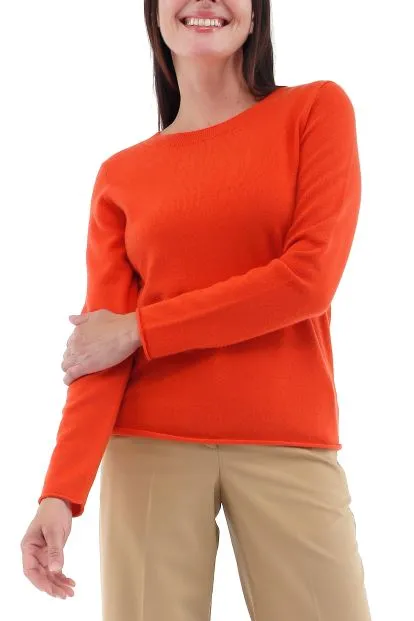 Baby Cashmere Long Sleeve Crew Neck