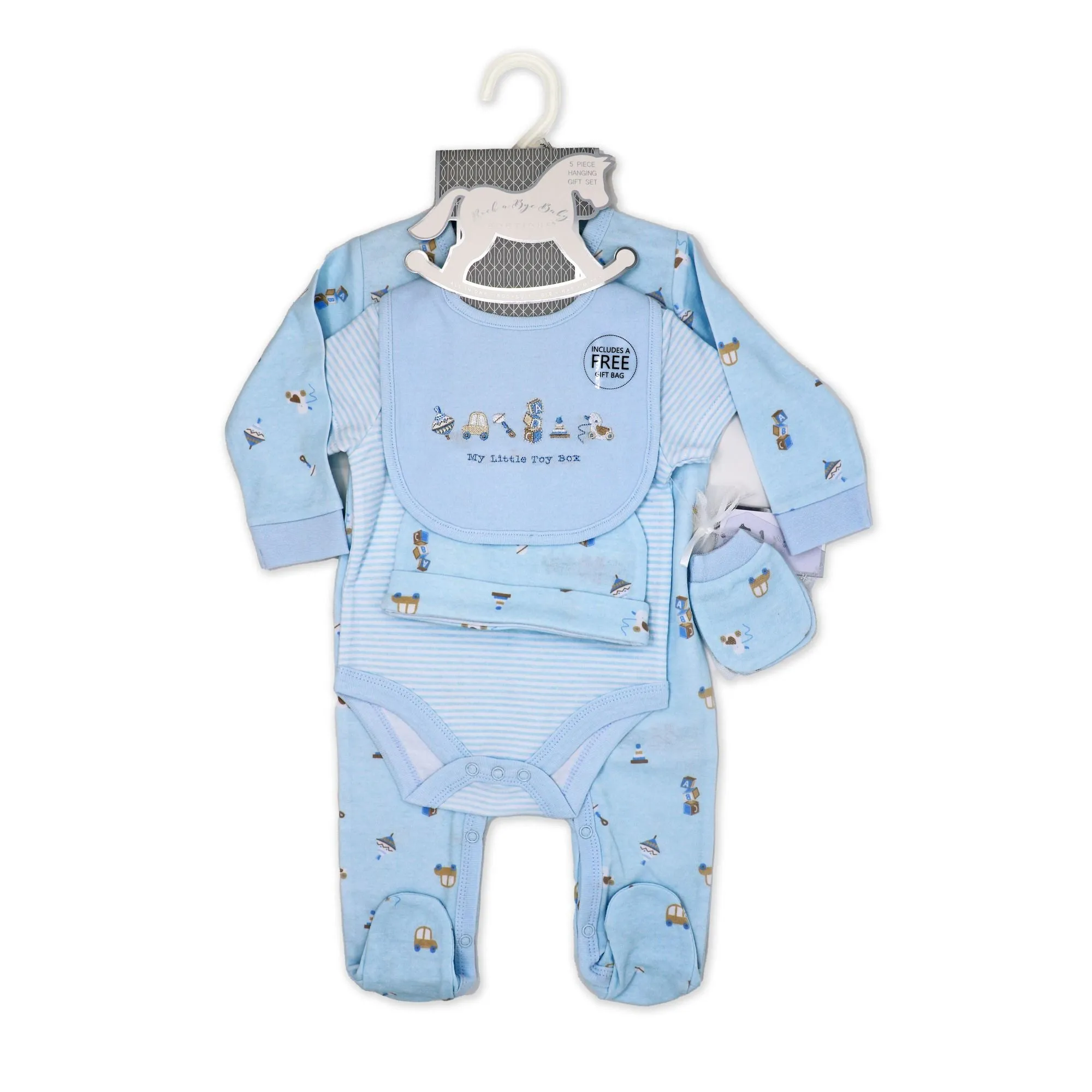 Baby Gift Set - Blue Toy Box