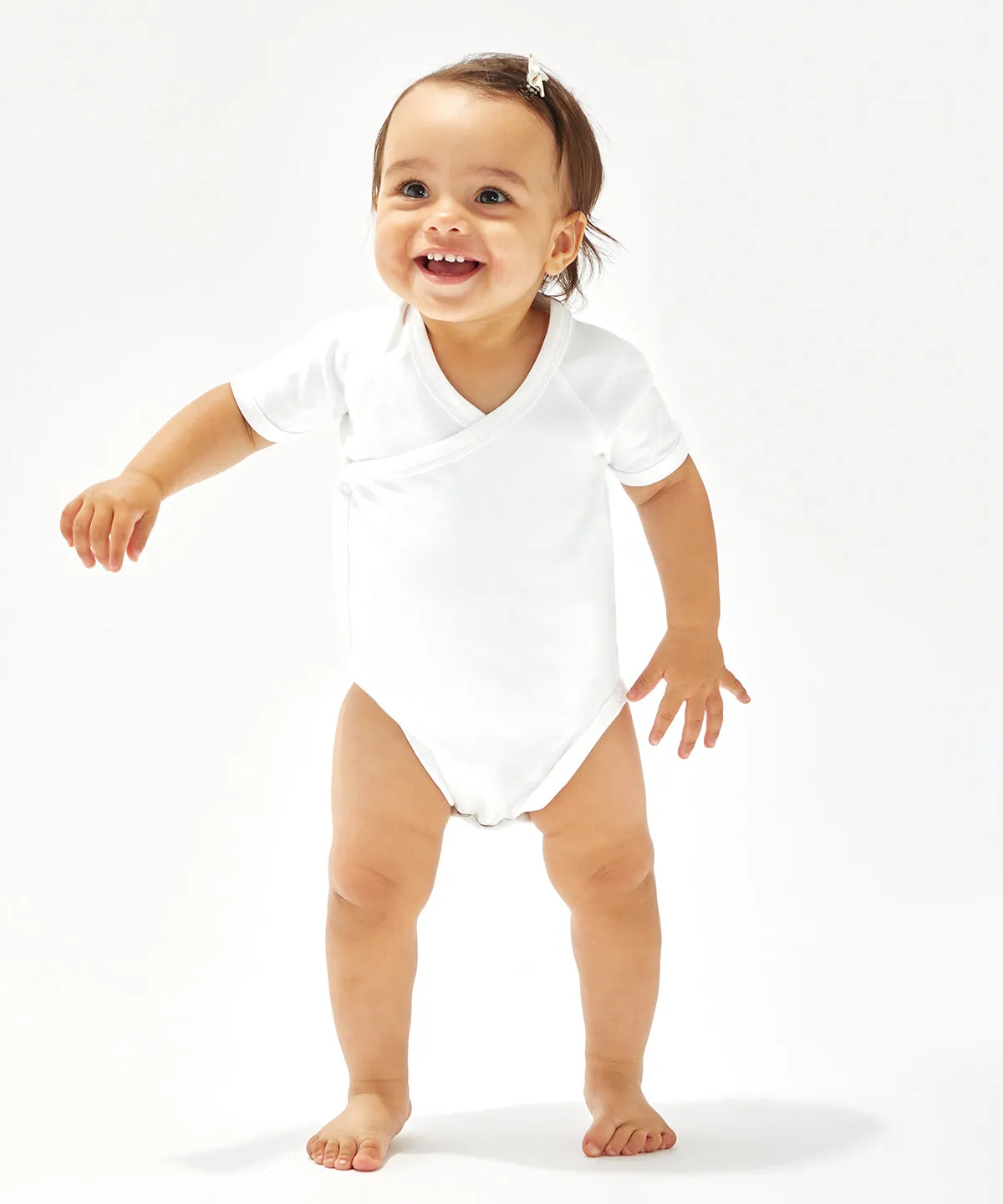 Baby organic kimono bodysuit | Organic Natural
