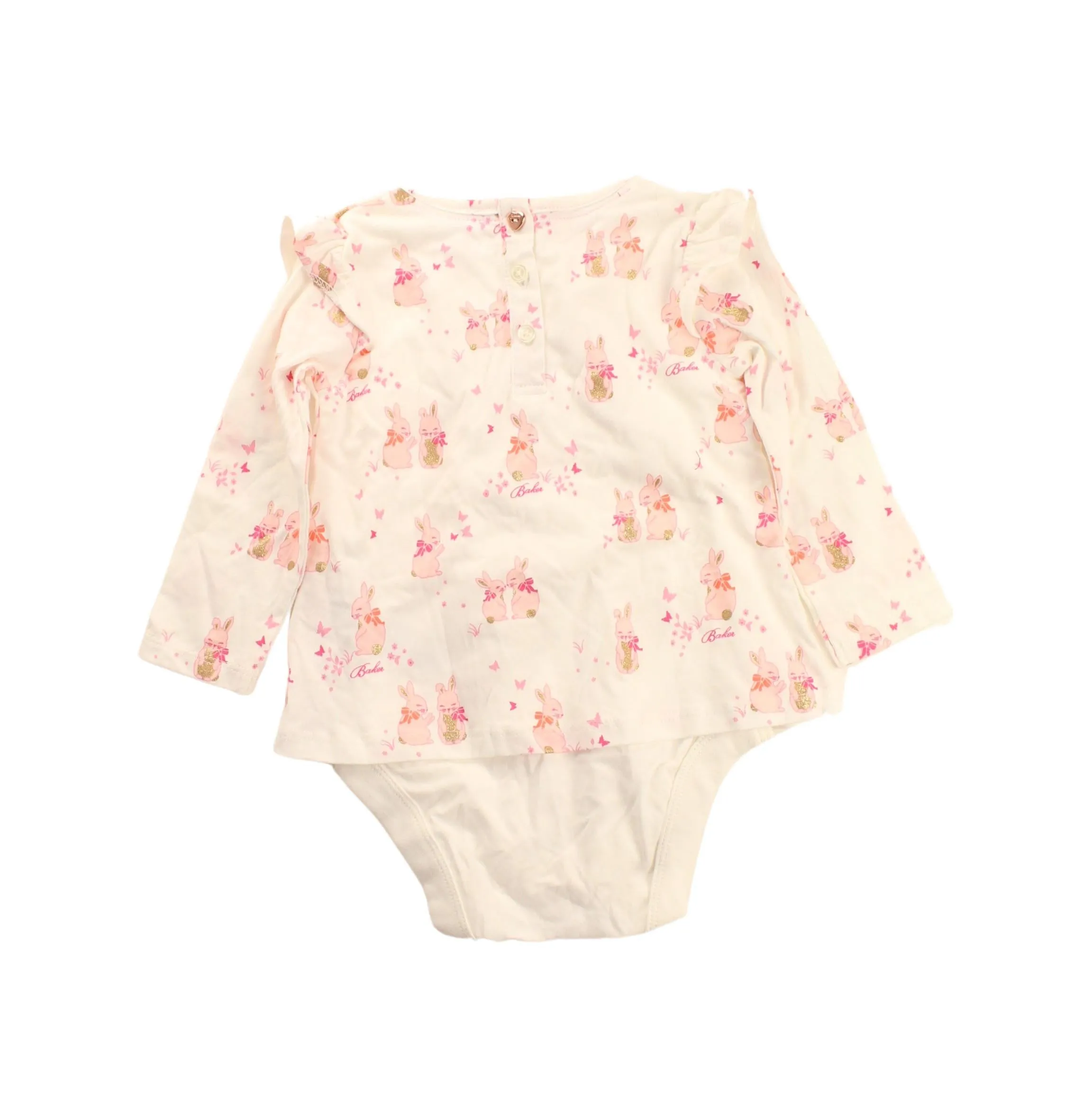Baker by Ted Baker Long Sleeve Bodysuit 6-12M