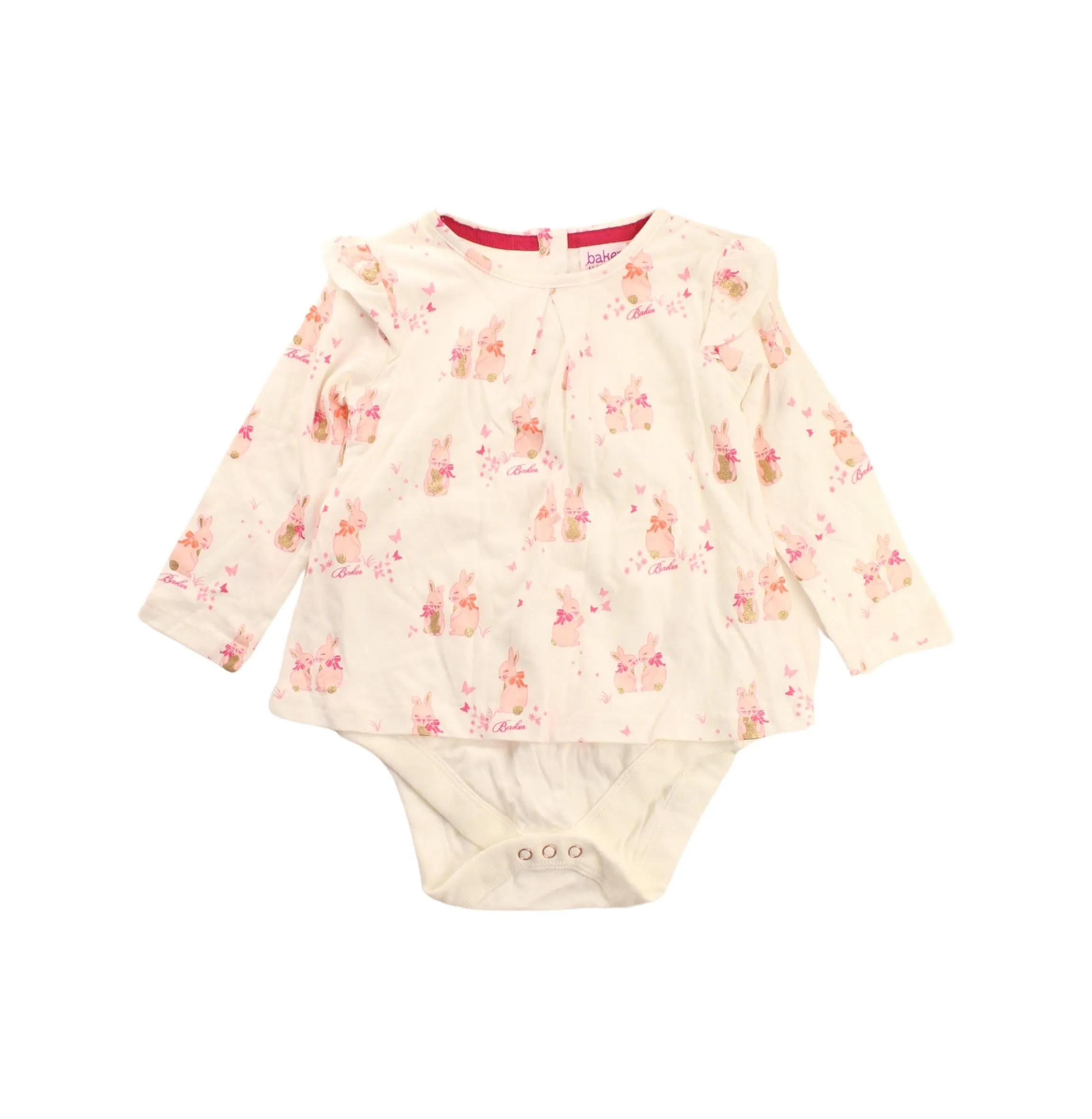 Baker by Ted Baker Long Sleeve Bodysuit 6-12M