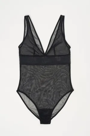 Bare Soft Cup Bodysuit | Black