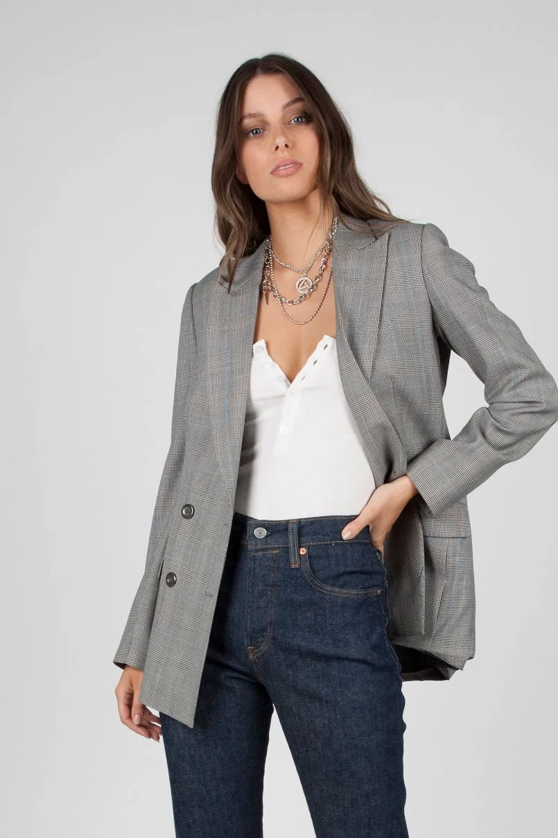 Bayse Brand SPAGHETTI STRAP BUTTON DOWN BODYSUIT WHITE