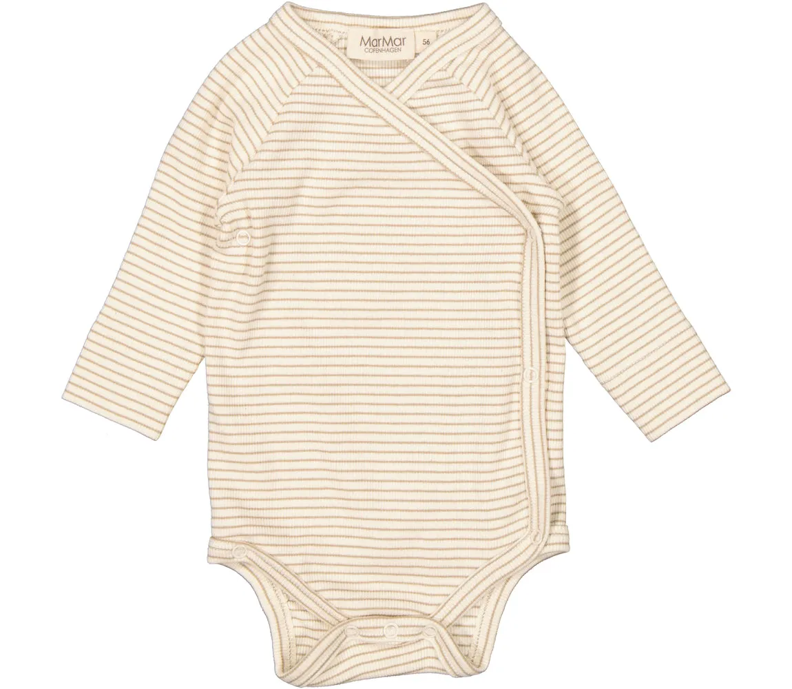 Belito, Bodysuit - Sandstone Stripe