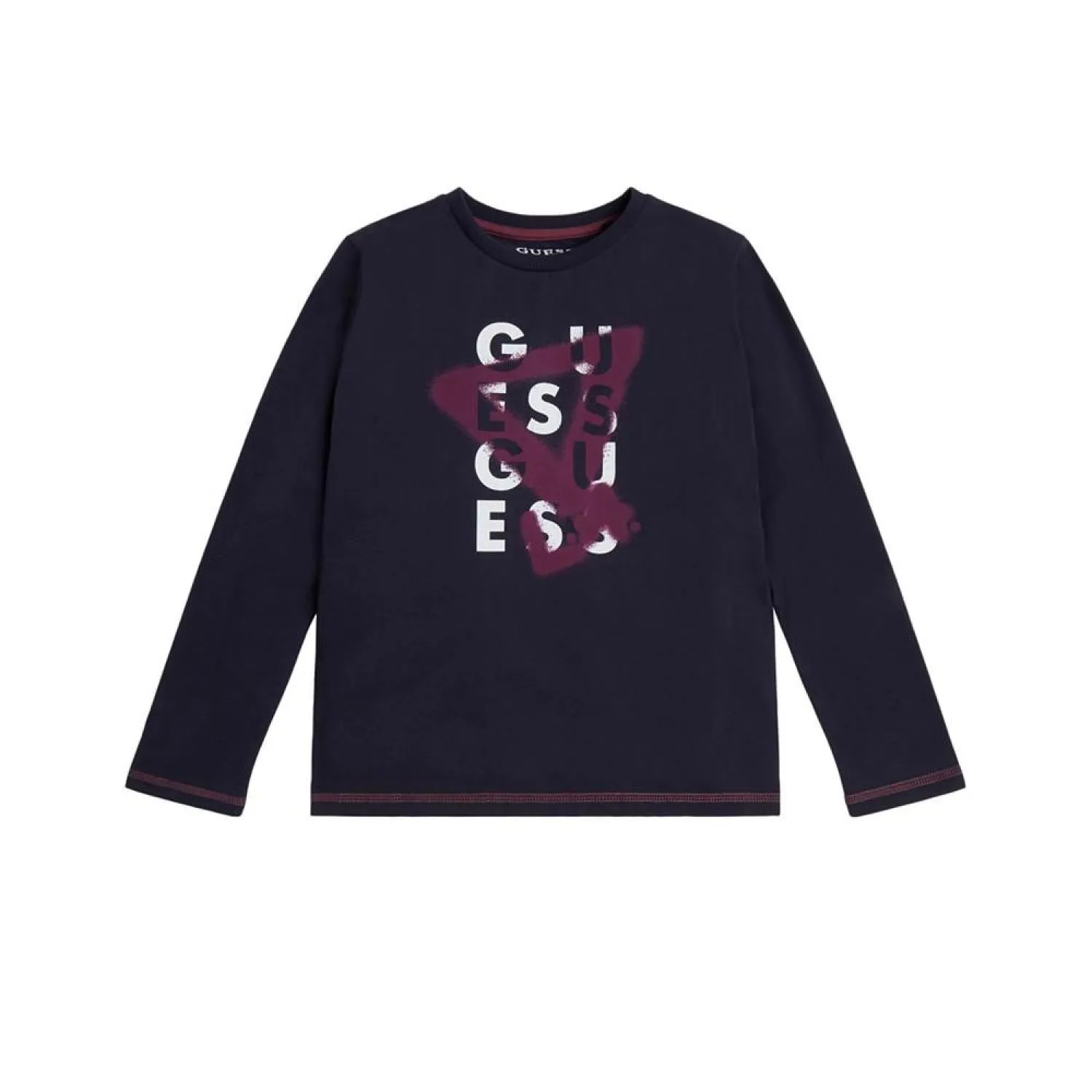 Big Boys Cotton Jersey Screen Print Logo T-shirt