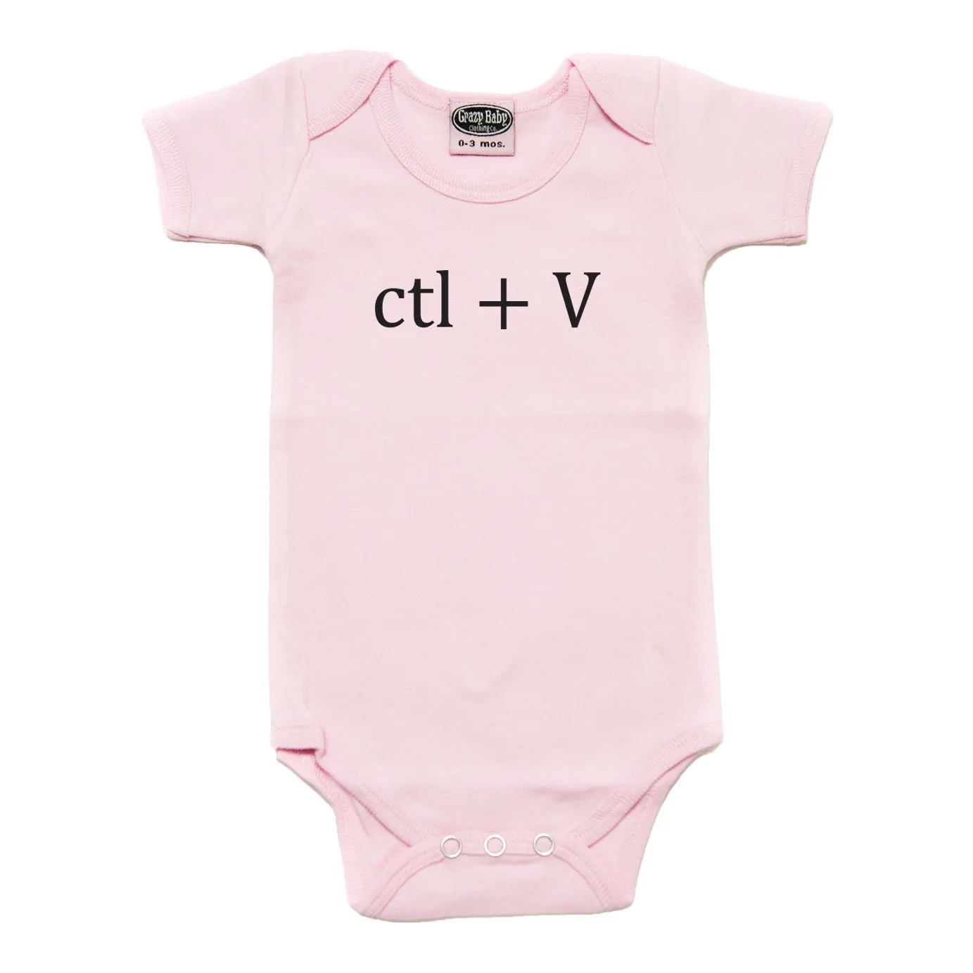 Black Copy (Ctl   C) / Paste (Ctl   V) Twin Set Short Sleeve Baby Infant Bodysuits