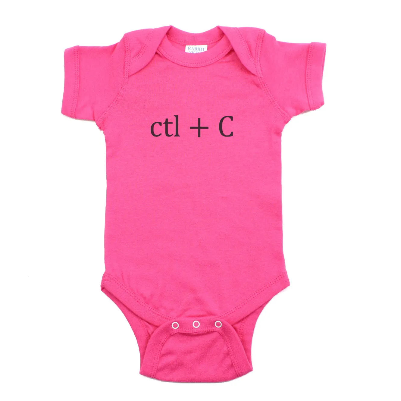 Black Copy (Ctl   C) / Paste (Ctl   V) Twin Set Short Sleeve Baby Infant Bodysuits
