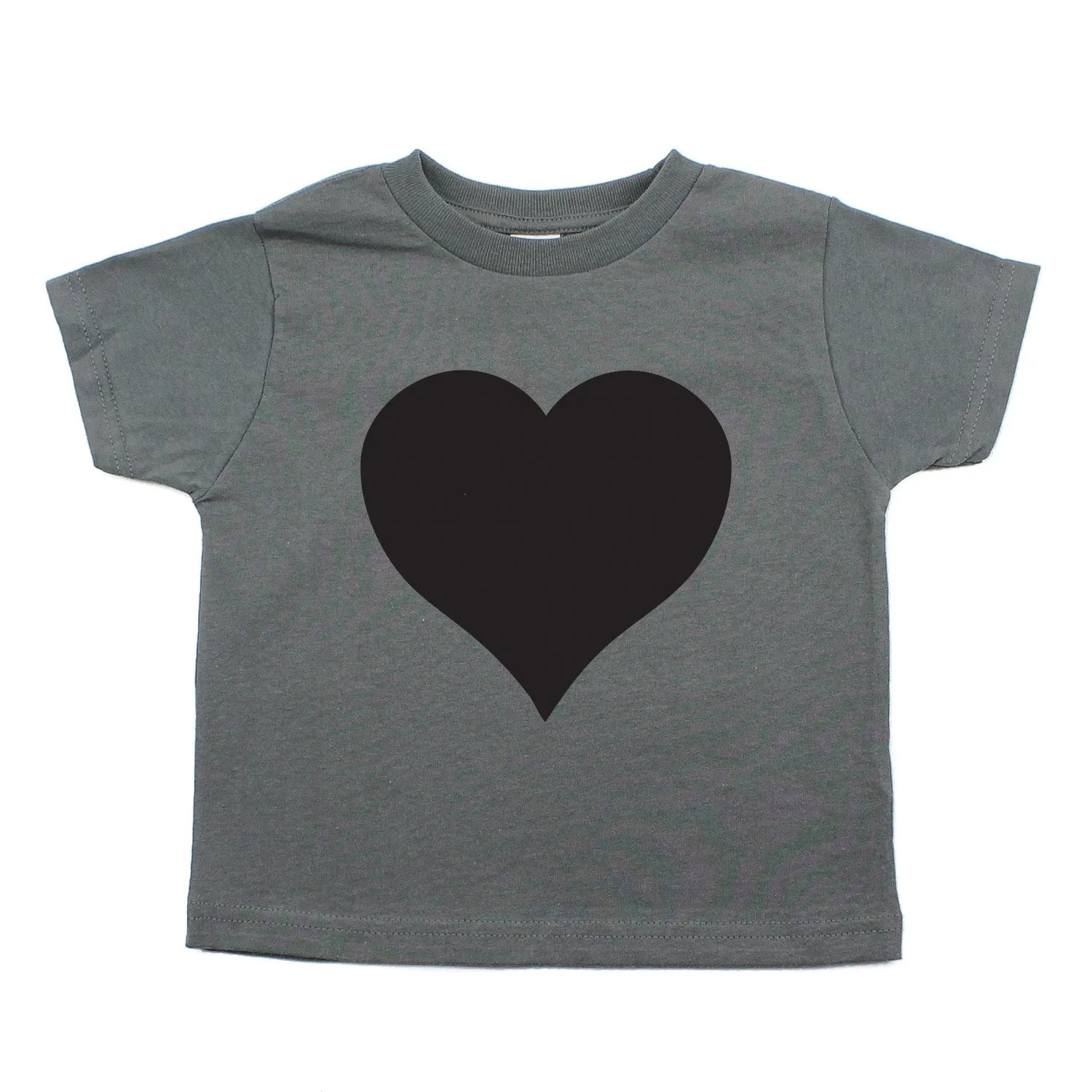 Black Heart Holiday | Cute Baby- Girls Toddler Short Sleeve T-Shirt