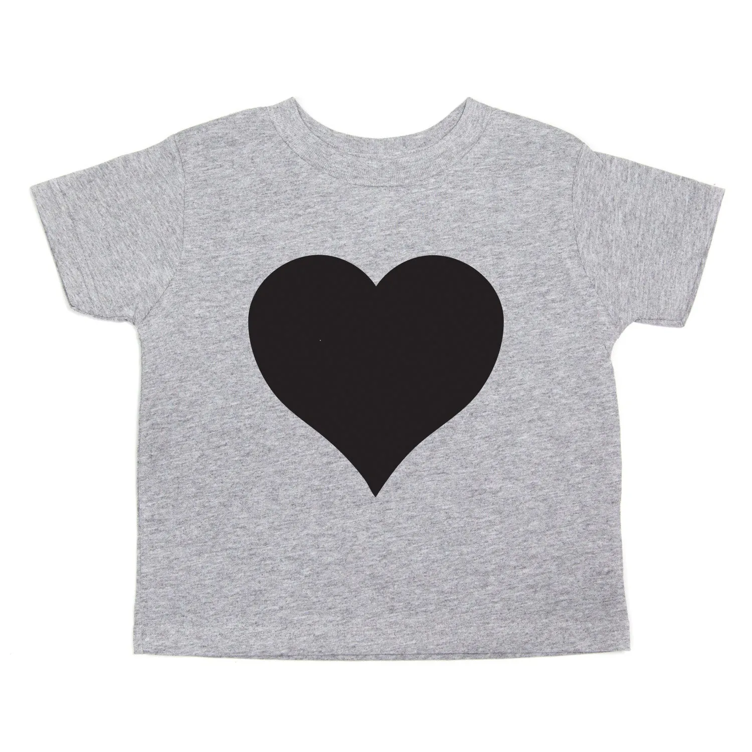 Black Heart Holiday | Cute Baby- Girls Toddler Short Sleeve T-Shirt
