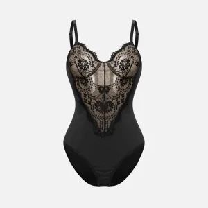 Black Lace Bodysuit
