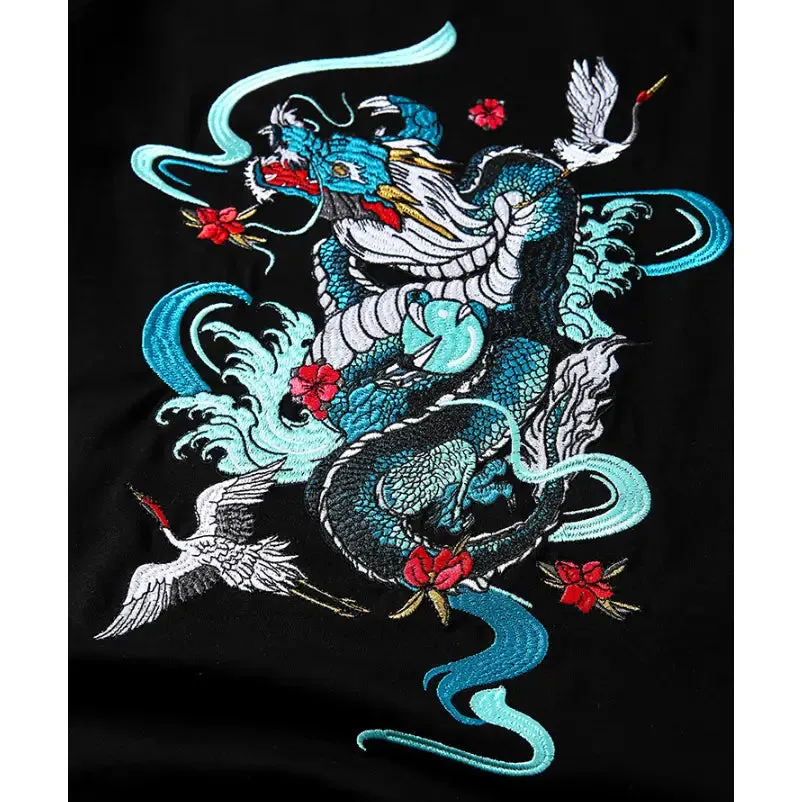 Blue Dragon T-shirt Chinese