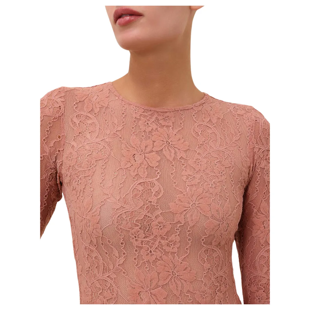 Blush Lace Bodysuit
