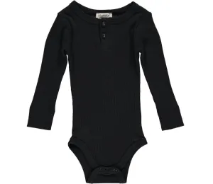 Body LS, Bodystocking - Black
