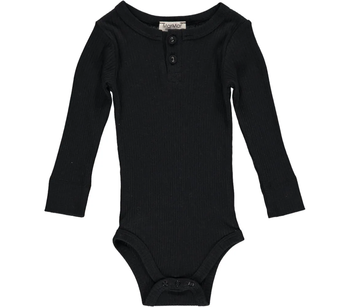 Body LS, Bodystocking - Black