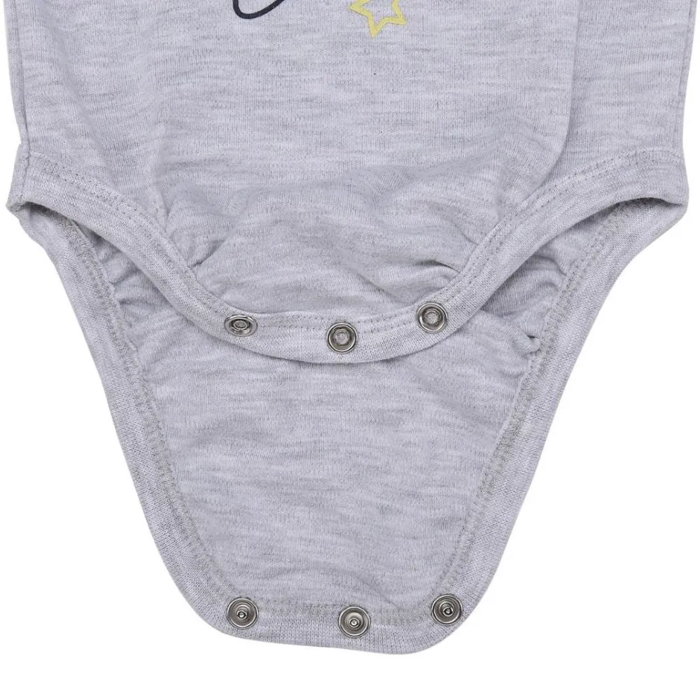 Bodysuit 2Pc Pack - Boys - Grey/Baby Blue