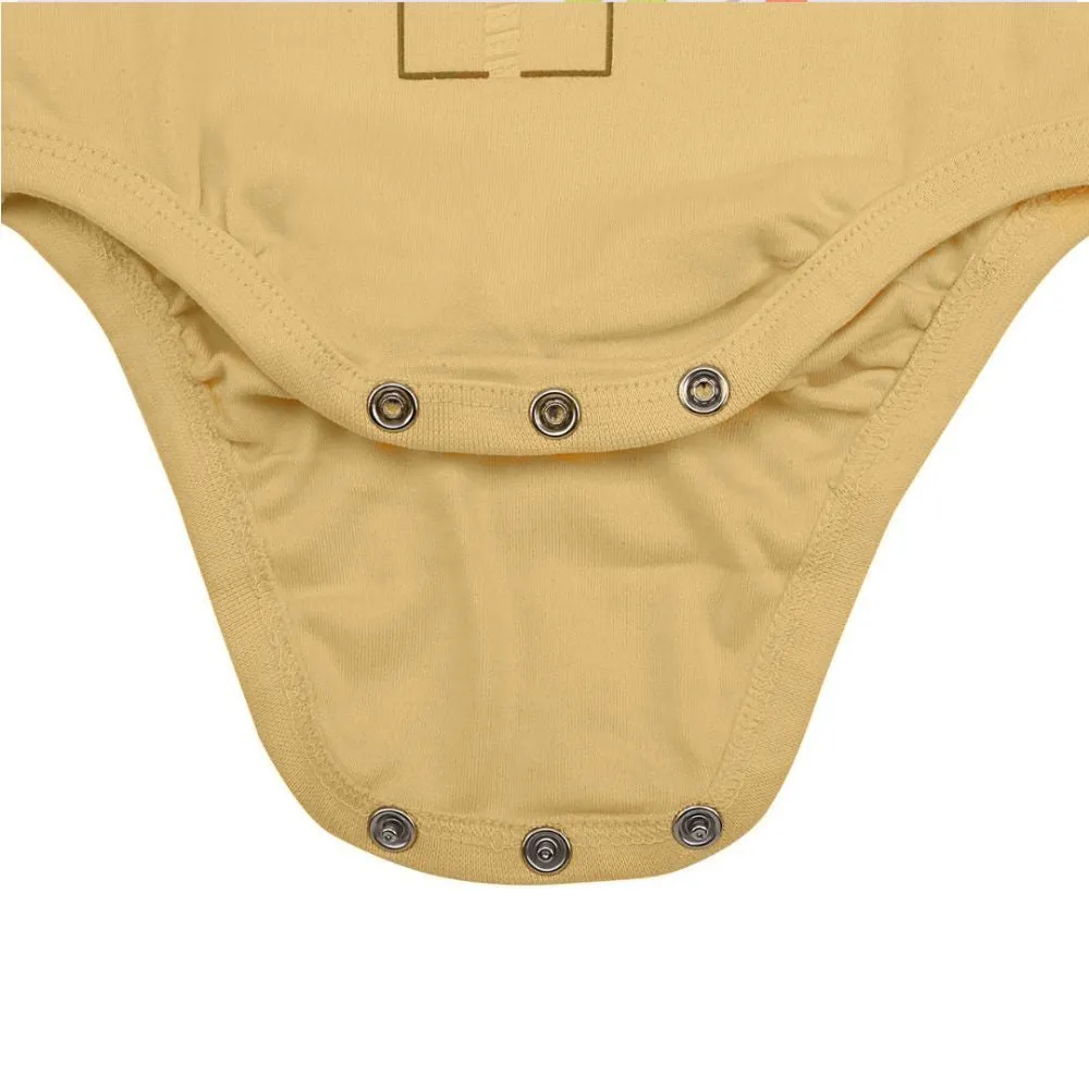 Bodysuit 2Pc Pack - Boys - White/Yellow