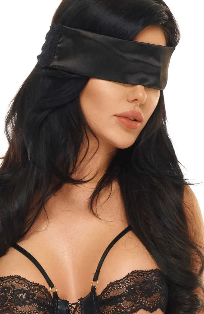Bodysuit, blindfold & wrist cuffs - Kathryn