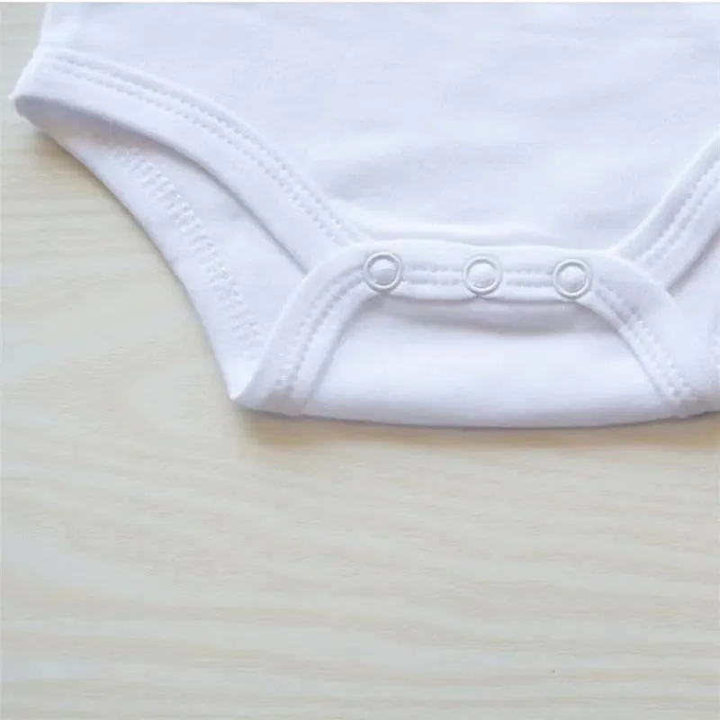 Bodysuit for Newborn Infant Jumpsuit Boys Girls Letter Print Short Sleeves Romper