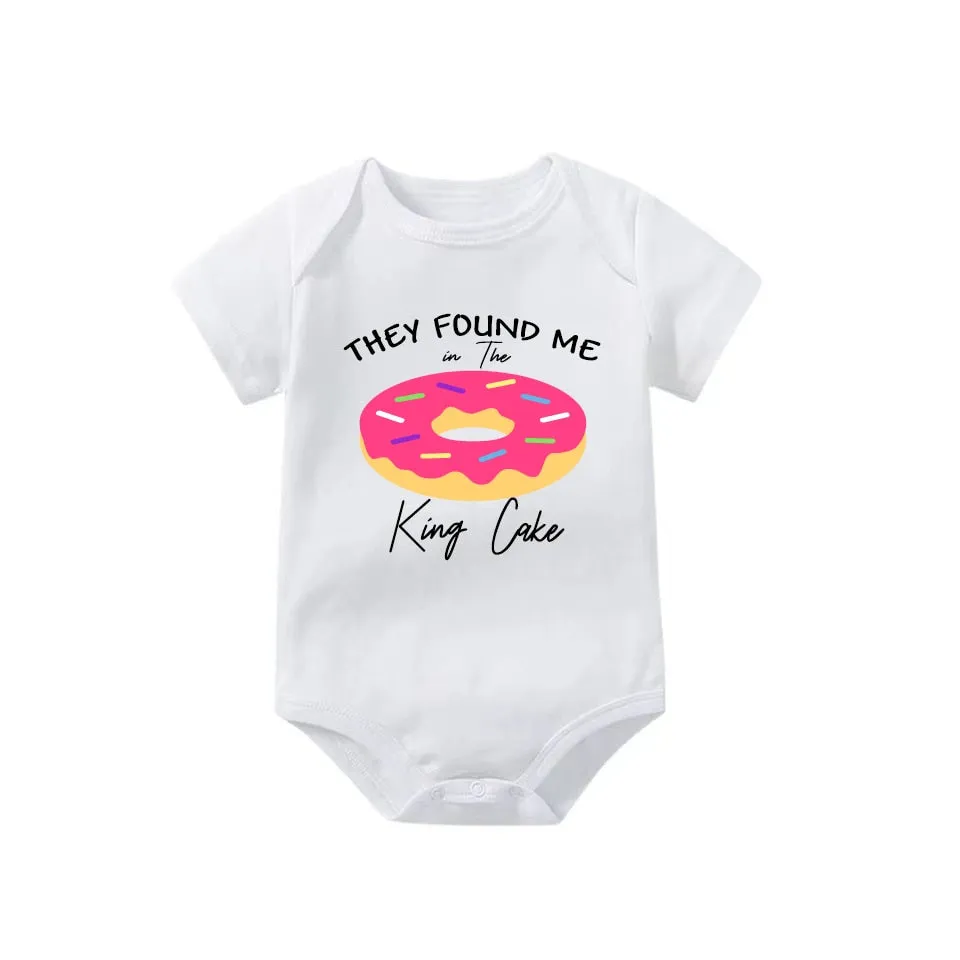 Bodysuit for Newborn Infant Jumpsuit Boys Girls Letter Print Short Sleeves Romper