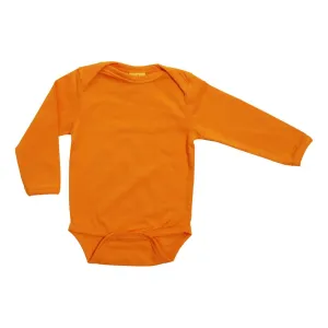 Bright Marigold Long Sleeve Onesie