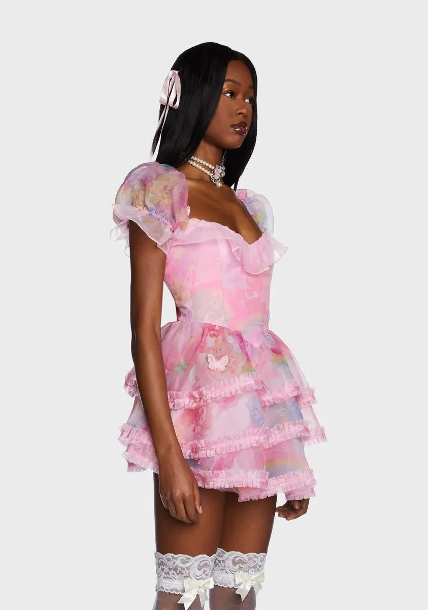 Brighten The World Mini Dress