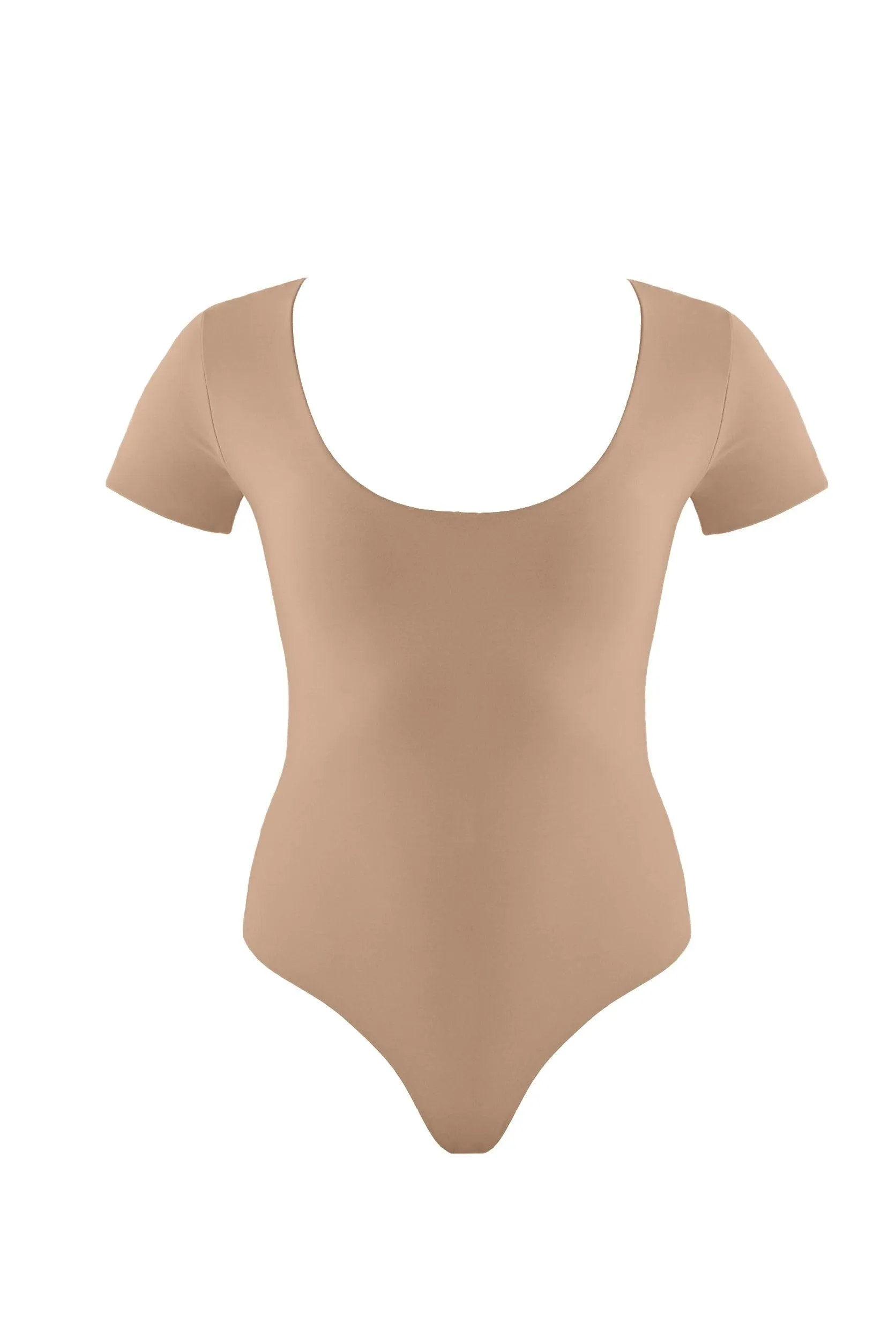 Britt Green/Nude Reversible Bodysuit