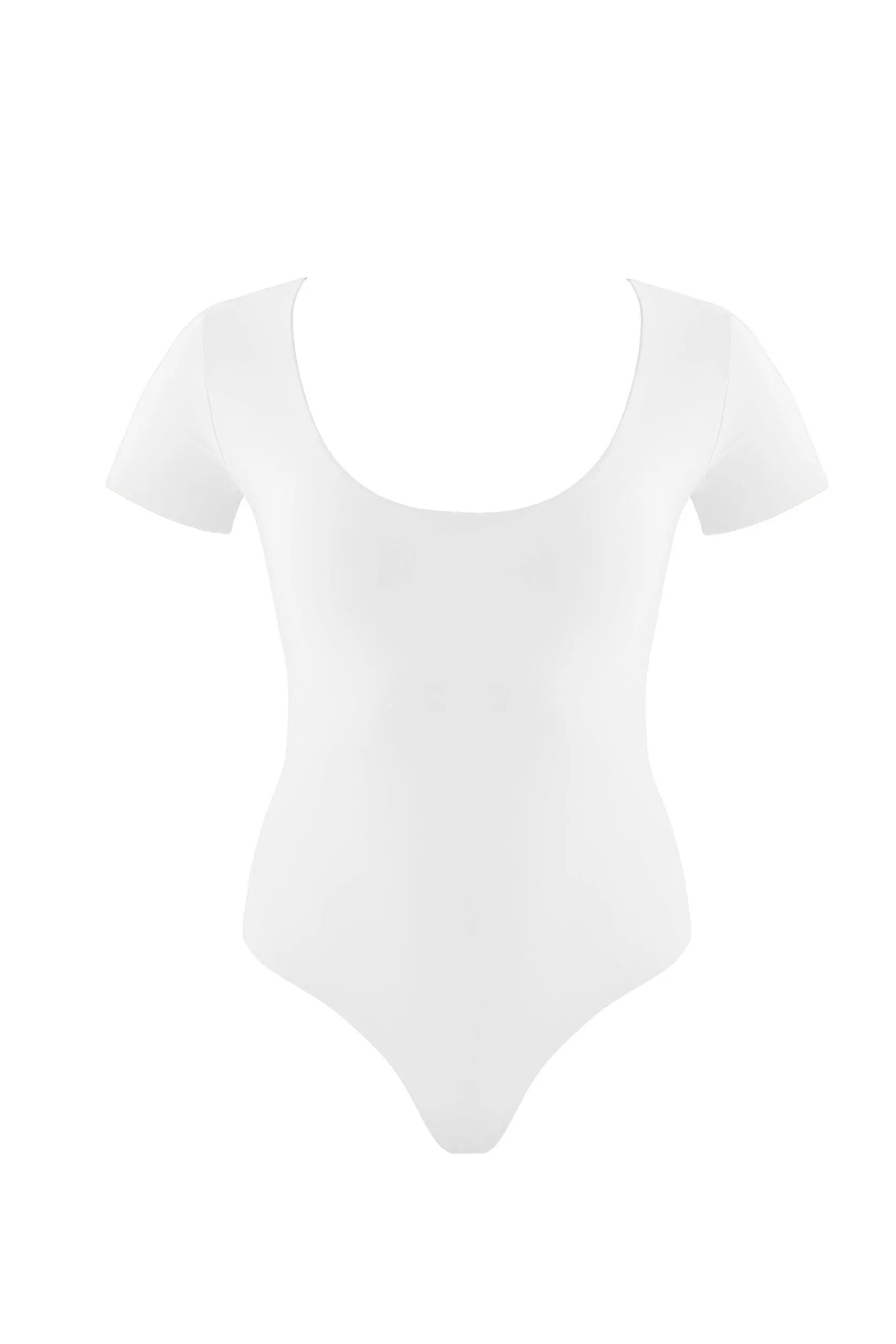 Britt Grey/White Reversible Bodysuit