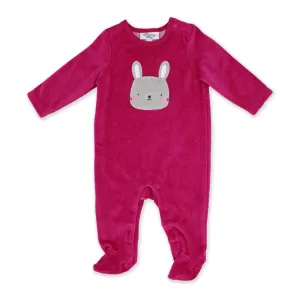 Bunny Baby Ribbed Bodysuit Coverall