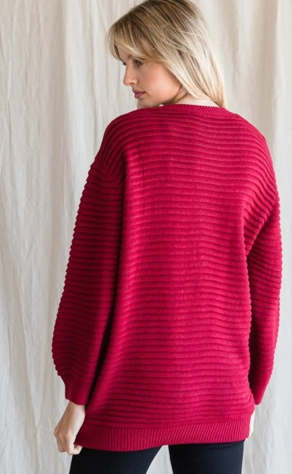 Burgundy Dream Sweater