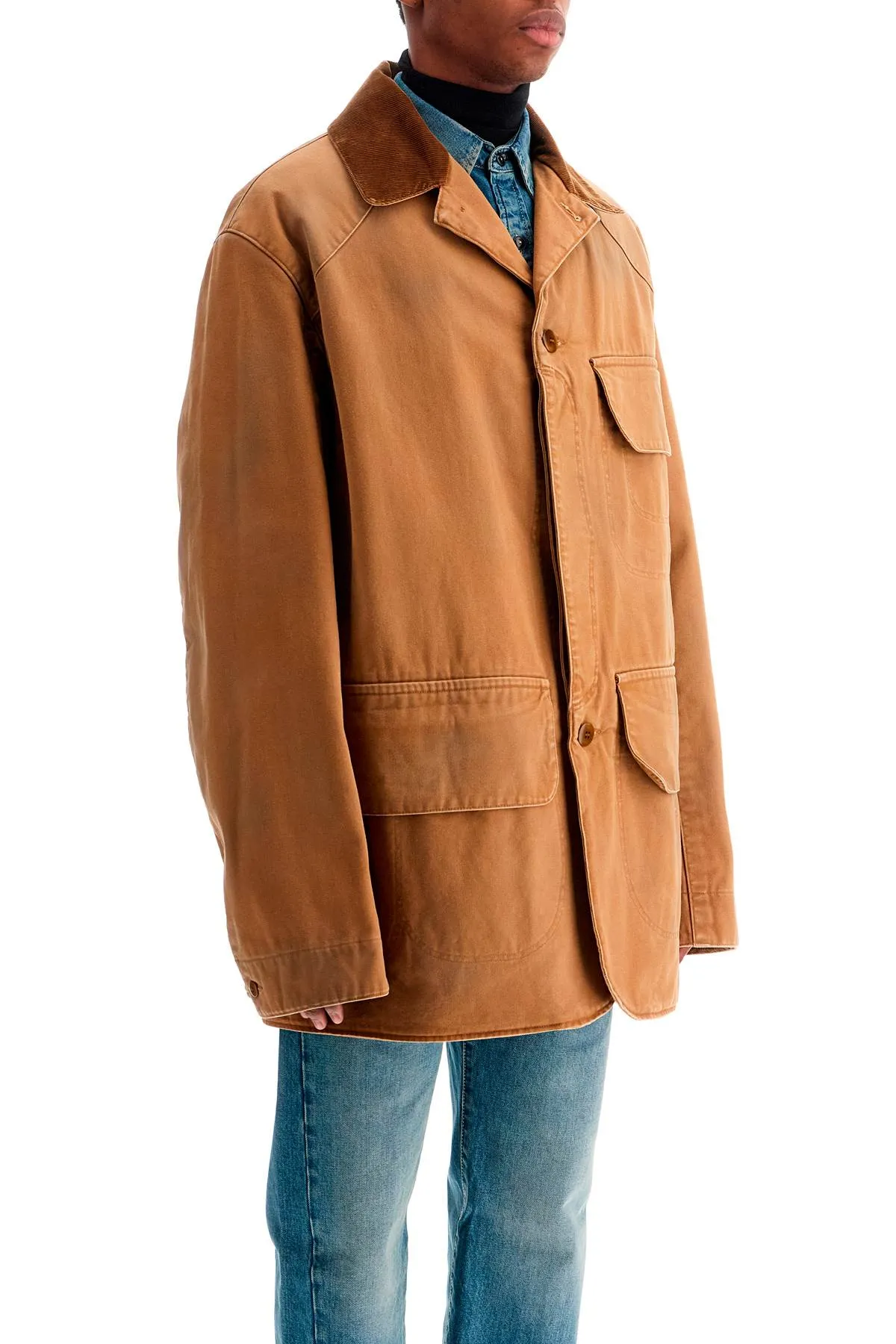 Canvas Overcoat Jacket