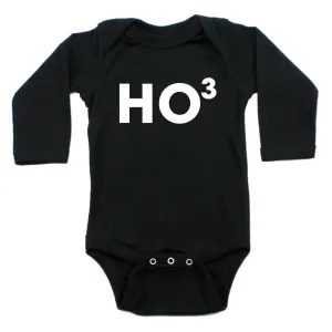 Christmas Ho Ho Ho Winter Long Sleeve Infant Bodysuit