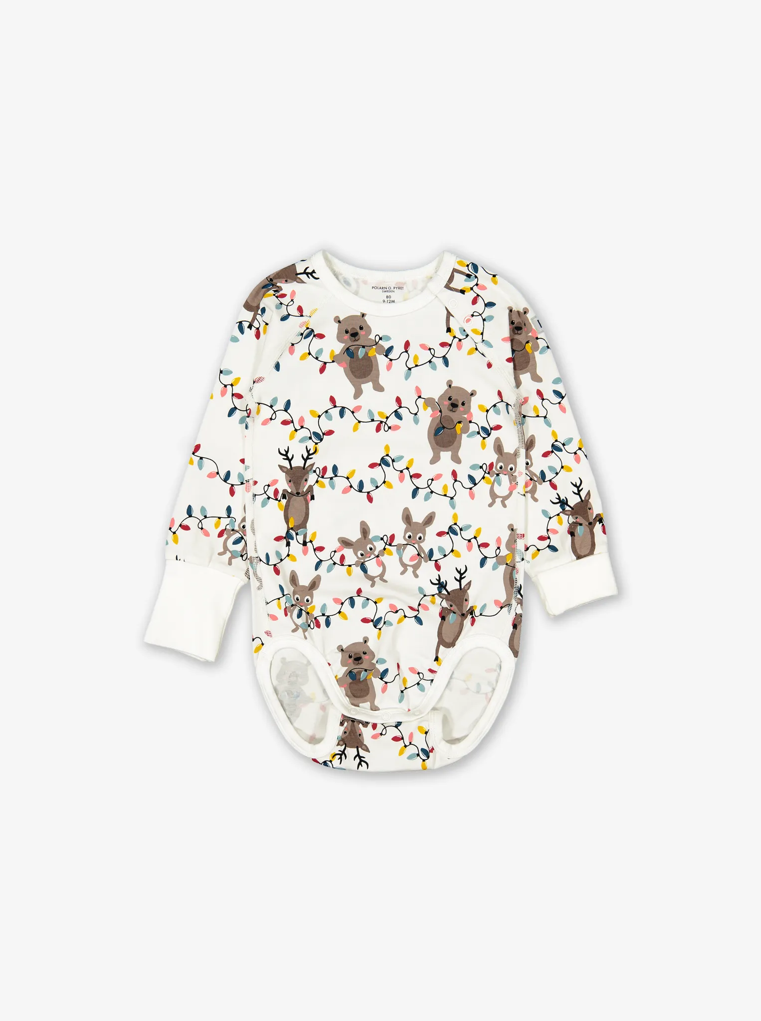 Christmas Lights Baby Bodysuit
