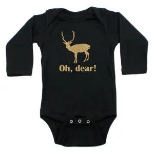Christmas Oh Dear Long Sleeve Bodysuit